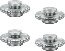 Campingmoon 4Pcs Cap For Camping Gas Fuel Canister With En417 Lindal Valve, 4P - £33.75 GBP