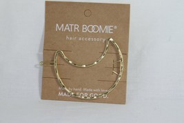 Hair Accessory (new) MOON HAIR CLIP - GOLD, HANDMADE - $11.09