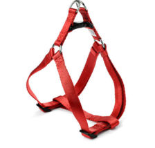 YOULY The Classic Red Webbed Nylon Dog Harness, Medium - $17.81