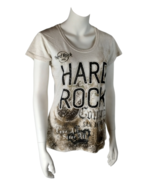 Hard Rock Cafe Couture San Antonio Love All Serve All Womens Biker Tee L... - £16.00 GBP