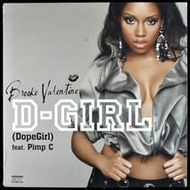 Brooke Valentine / Pimp C &quot;D-GIRL (Dope Girl)&quot; 2006 Vinyl 12&quot; Promo *Sealed* - £21.32 GBP