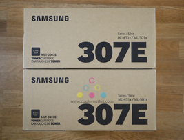 2Genuine Samsung MLT-D307E Black Ex. Hi. Yield Toner Cartridge Same Day Shipping - $123.75