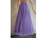 Purple sequin tulle skirt   thumb155 crop