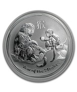 2016 Australien 50 Cent Lunar Jahr Of The Affe 14.8ml Silber Bu Münze - $86.36 CAD