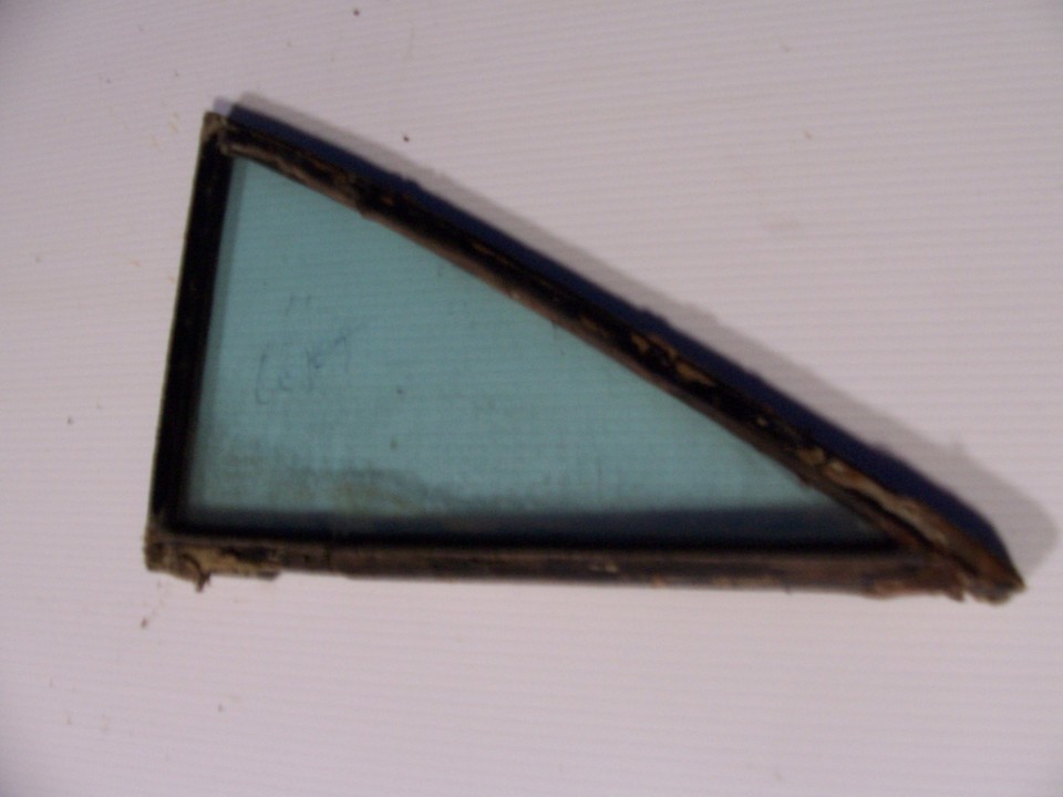 1960 CHEVY BEL AIR LEFT REAR SIDE QUARTER WINDOW GLASS 4 DOOR SEDAN OEM ... - $116.97