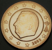 Belgium Euro Cent, 2003 Gem Unc~Albert II - £2.45 GBP