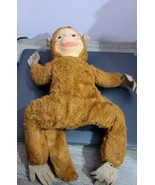 Vintage 1950s-1960s Elka Toys Rubber Face Monkey - £23.51 GBP