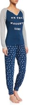 Honeydew Womens Winter Breaker 2 Piece Pajama Set, Large, Luna - $53.46