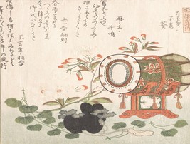 Poster Decoration.Asian Wall design.Ryūryūkyo Shinsai Japanese woodblock.15251 - £13.15 GBP+