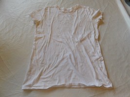 Pink by Victoria&#39;s Secret Ladies Women&#39;s T Shirt Short Sleeve Size XS xs White - £12.28 GBP