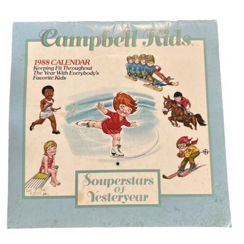 Campbell&#39;s Soup Vintage 1988 Special Edition Campbell Kids Calendar - Re... - $9.50