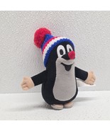 Moravska The Little Mole Black Plush Stuffed Animal Winter Beanie Hat - €21,59 EUR
