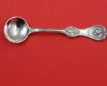 Strawberry by Durgin Sterling Silver 925 Salt Spoon Master 3 3/4&quot; Original - £69.12 GBP