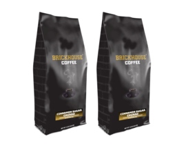 Brickhouse Ground Coffee, Cinnamon Sugar Churro, 2 bags (12oz each) - £17.30 GBP