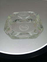 Sheraton Hotel ~ Heavy Square Glass Ash Tray - $9.75