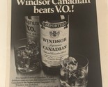 Vintage Windsor Canadian print ad 1981 ph3 - $6.92