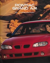 1996 Pontiac GRAND AM sales brochure catalog US 96 SE GT - £4.71 GBP