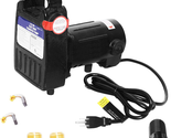 Water Transfer Pump 115V 1/2 HP 1500 GPH High Pressure Transfer Pump wit... - $190.57