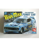 FACTORY SEALED AMT/Ertl Blue Max Ford Mustang Funny Car #21726P  Harry S... - £43.82 GBP