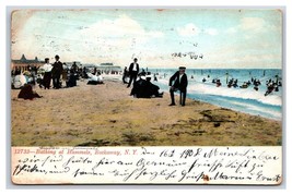 Bathing at Hammels Beach Rockaway New York NY UDB Postcard V8 - £11.66 GBP