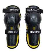 RIDERACT Youth Knee Armor SafeMode-v1 Yellow Knee Guards Protector CE Armor - $31.99