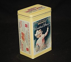 Vintage &#39;92 Advertising Ad Shredded Wheat Nabisco Biscuit Co Litho Metal... - $19.79