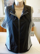 Women&#39;s Missy Everlast Fleece Vest Full Zip Core Gray SMALL NEW - $29.02