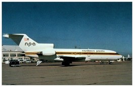 Northern Pacific Airlines Boeing 727 51 Airplane Postcard - £5.41 GBP