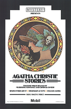 JOHN ALCORN Agatha Christie Stories 46 x 30 Offset Lithograph 1983 Contemporary - £196.13 GBP