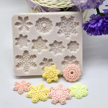 Snowflake Silicone Mold for Baking &amp; Cake Decorating - £7.17 GBP