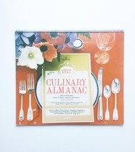 Vintage 1972 Hallmark "Culinary Almanac" Calendar - $20.00