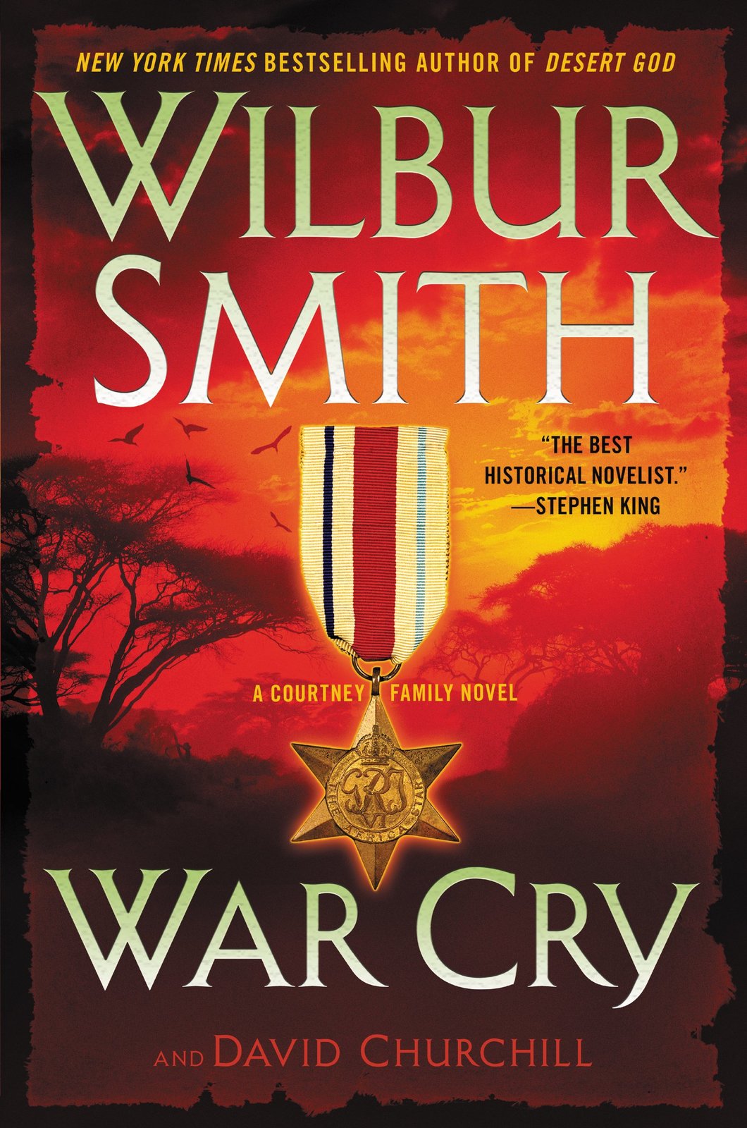 Primary image for War Cry: A Courtney Family Novel Smith, Wilbur and Churchill, David