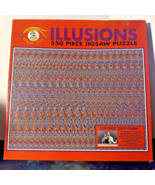 Vintage- Magic Eye Illusions Deep Vision &quot;Kangaroo Boxing &quot; 550 Piece Pu... - £10.02 GBP