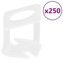 Tile Levelling Clips 250 pcs 1 mm - £7.76 GBP