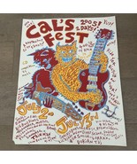 VTG 2005 Chicago Gig Poster Cal&#39;s Fest Small Bathroom Fire, Mudtoys, Dor... - $25.00