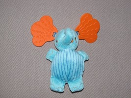 IKEA Barnslig 5&quot; Plush blue Orange Teether Stuffed Lovey Baby Soft Toy 1... - £15.50 GBP