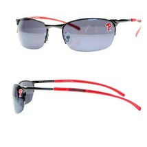 MLB Philadelphia Phillies Baseball Official Merch Metal Sports Style Sunglasses - £13.01 GBP