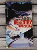 Re-Entry Paperback Book Paul Preuss VTG 1982 Bantam Sci-Fi Pulp Science Fiction - £1.19 GBP
