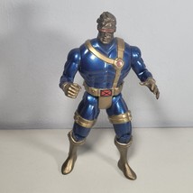 Marvel Comics Action Figure X Men Cyclops Metallic Gold 10” ToyBiz 1993 Vintage - £8.56 GBP