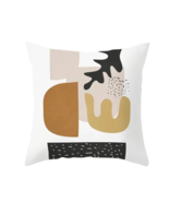 Anyhouz Pillowcase White Abstract Organic Form Cotton Polyester Cushion ... - $30.50+