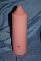 Partylite 3 x 9 Pillar Candle Colonial Candle of Cape Cod Mauve Color Belltop - £13.58 GBP