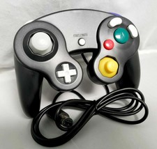 NEW Wired Gamepad Controller Black for Nintendo GameCube / Wii Gaming - £10.33 GBP