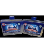 Finish Dual Action Dishwasher Cleaner X2  Fight Grease &amp; Limescale Fresh... - $13.00