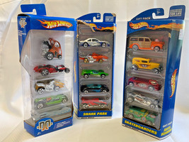 Hot Wheels Gift Packs Shark Park, Autogrfx, &amp; Skate-Boarders Diecast Car... - $29.95