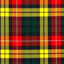 Scottish Traditional Great Kilts Buchanan tartan Great Kilt 4 to 6 yards  - £63.57 GBP+