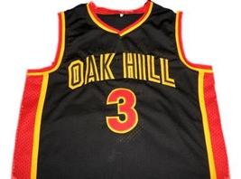 Brandon Jennings #3 Oak Hill High School Basketball Jersey Black Any Size image 4