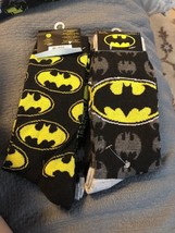 BNWTS DC Comics Batman Socks!! Shoe Size 6-12 (2 PAIRS)  - £14.80 GBP