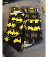 BNWTS DC Comics Batman Socks!! Shoe Size 6-12 (2 PAIRS)  - £14.85 GBP
