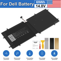 69Wh 4Dv4C Battery For Dell Xps 18 1810 1820 Series Tablet 063Fk6 63Fk6 D10H3 Pc - $60.99