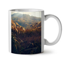 Nature Mountain Valley NEW White Tea Coffee Mug 11 oz | Wellcoda - £16.15 GBP